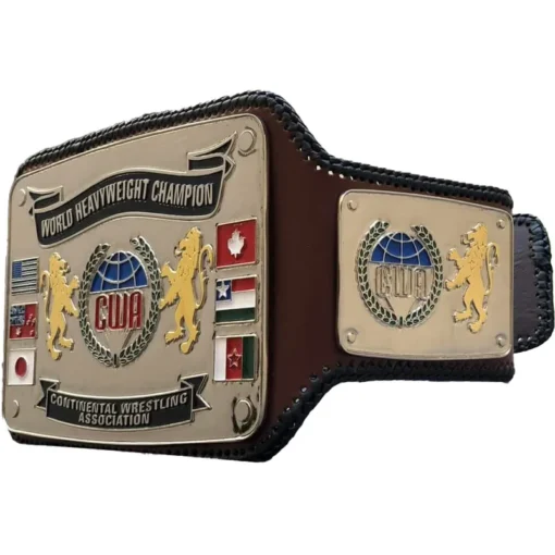 CWA World Heavyweight Continental Wrestling Championship Belt (4)