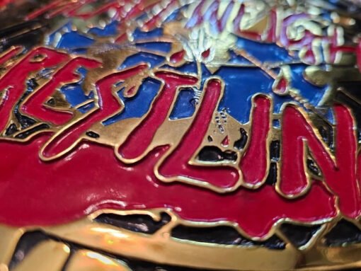 ECWWrestlingHeavyweightBelt3 - Championshipbeltmaker