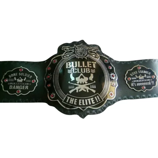 Elite Bullet Club Championship Title Belt - championship belt maker