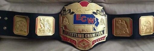 ReplicaECWChampionWrestlingLeatherBelts - Championshipbeltmaker