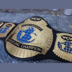 WCW World Tag Team 24K Gold Championship Belt (2)
