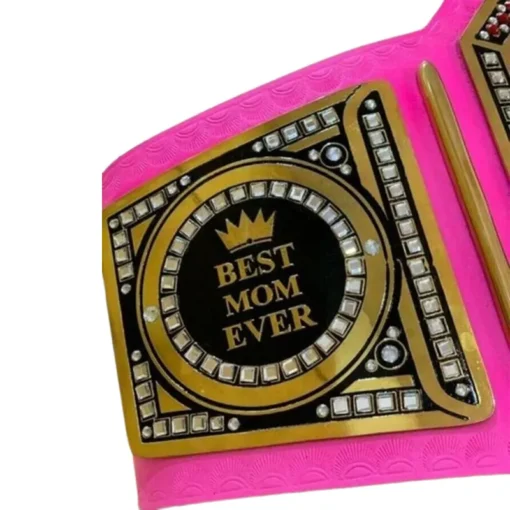 WORLD GREATEST MOM BELT WRESTLING CHAMPIONSHIP BELT (3)