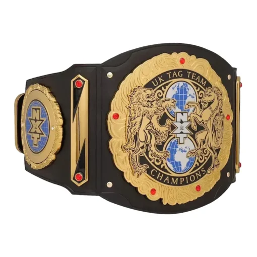 WWE NXT UK Tag Team Championship tailored Title Belt (3)