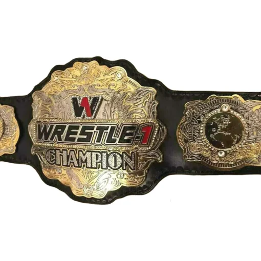 Wrestle-1 open-weight Championship Belt Japanese Masayuki Kono Kai Keiji Katsuhi