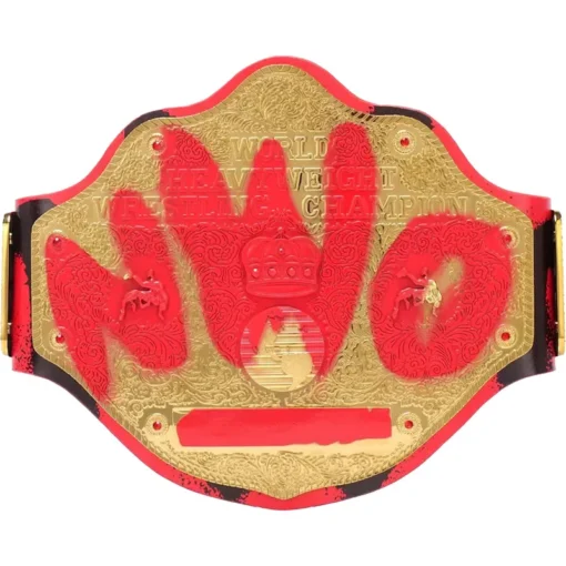 nWo Wolfpac Signature Series Championship belt