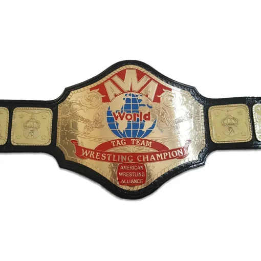 AWA World Tag Team Wrestling Championship Title Belt