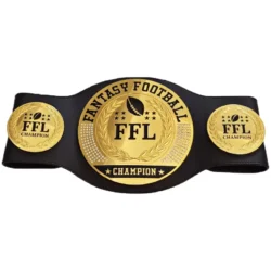 Blank Buckle Leather Fantasy Football Judo Boxing Championship Belt