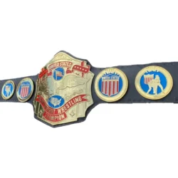 NWA United States Heavyweight Wrestling Championship Title Belt Black (2)
