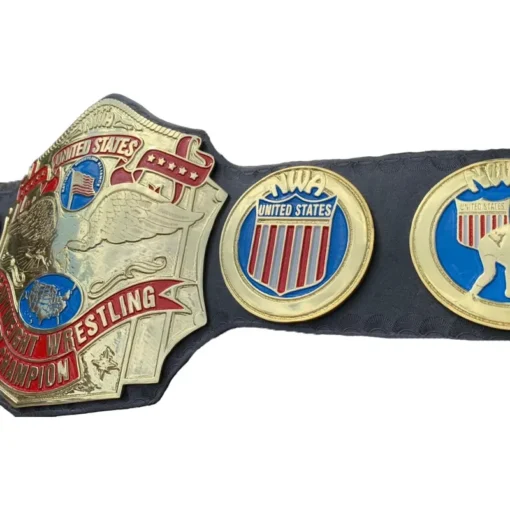 NWA United States Heavyweight Wrestling Championship Title Belt Black (3)