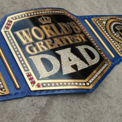 Greatest Dad Custom Championship Belt