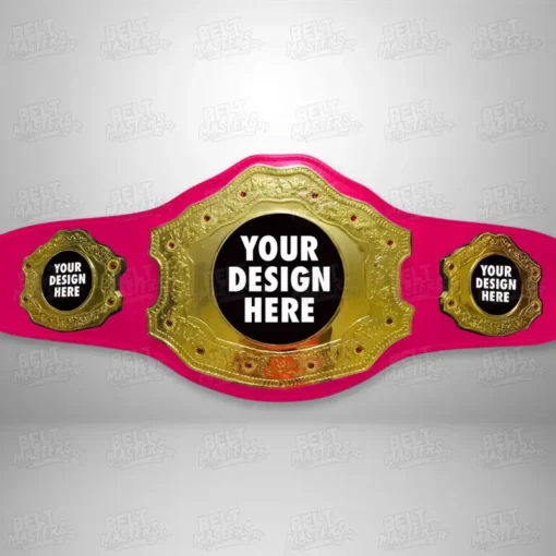 pink strap belt