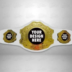 white strap belt