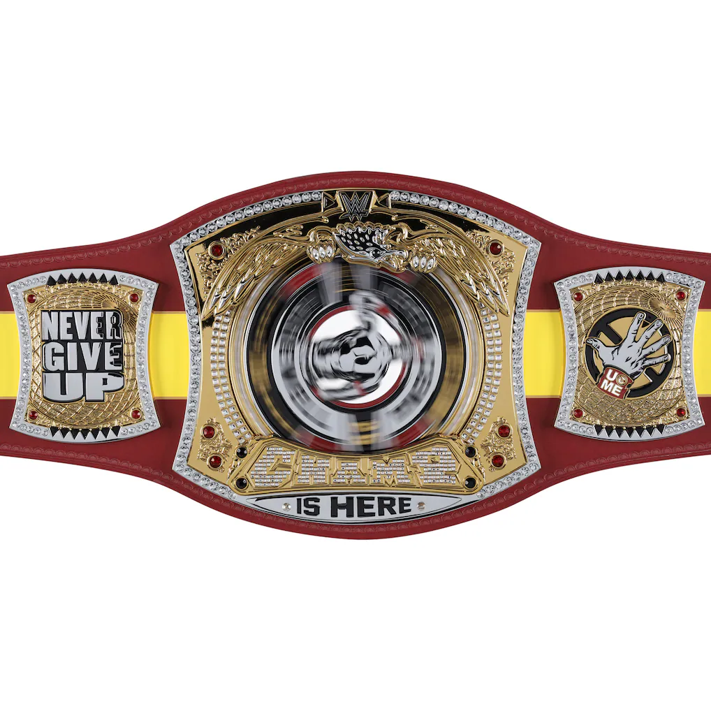 2025 Farewell Tour Brussels Replica Title Belt is spinning
