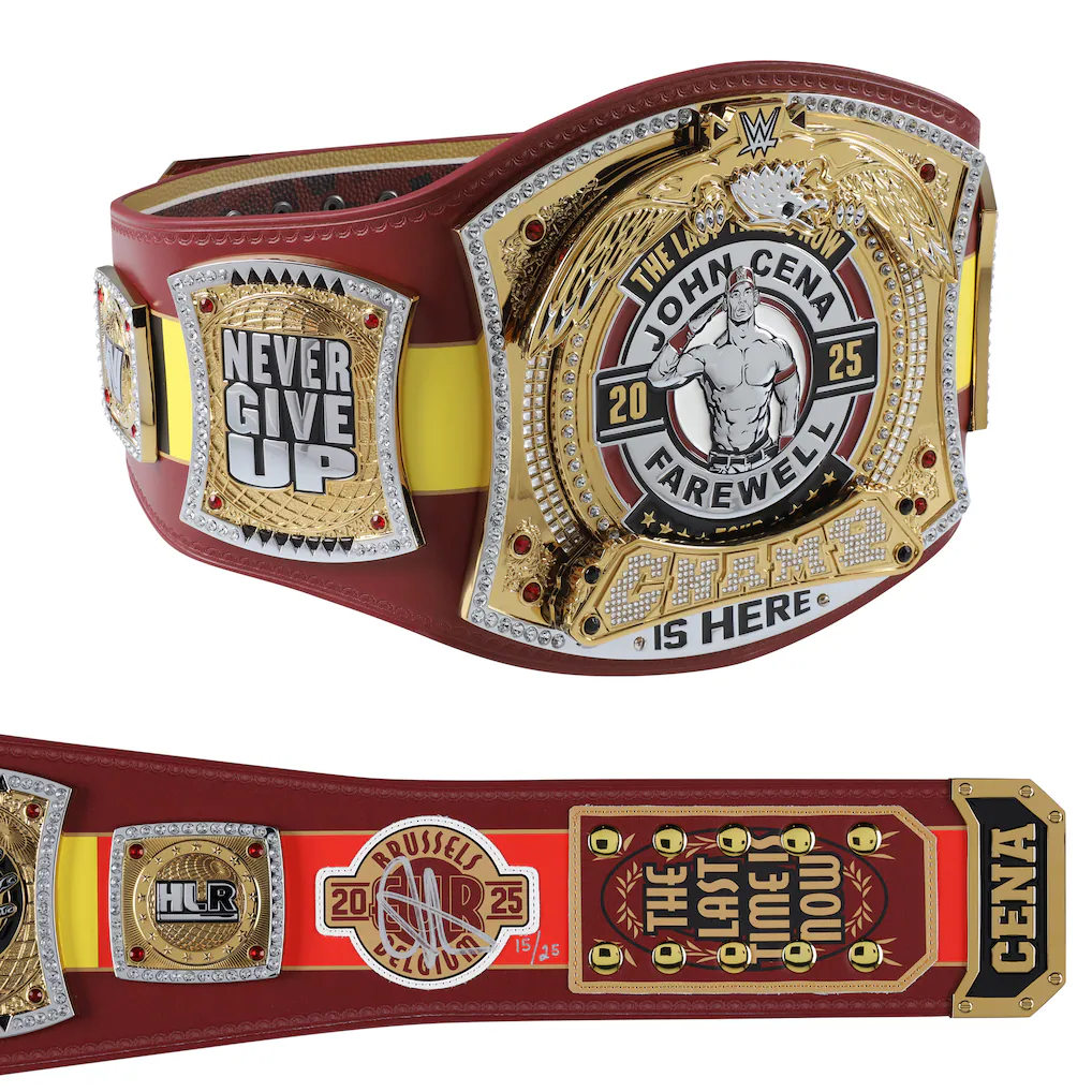 2025 Farewell Tour Brussels Replica Title Belt