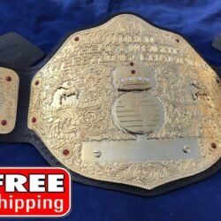 WWE BIG GOLD DUAL PLATED 24K GOLD Championship Belt