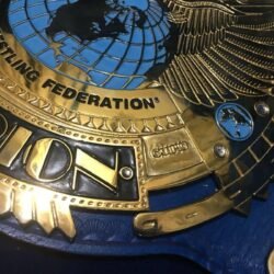 WWF BIG EAGLE ATTITUDE ERA 24K GOLD Championship Title Belt 5 - Championshipbeltmaker