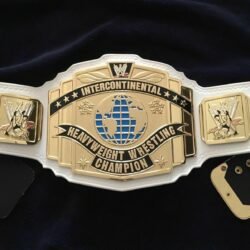 WWF INTERCONTINENTAL WHITE Zinc Championship Title Belt