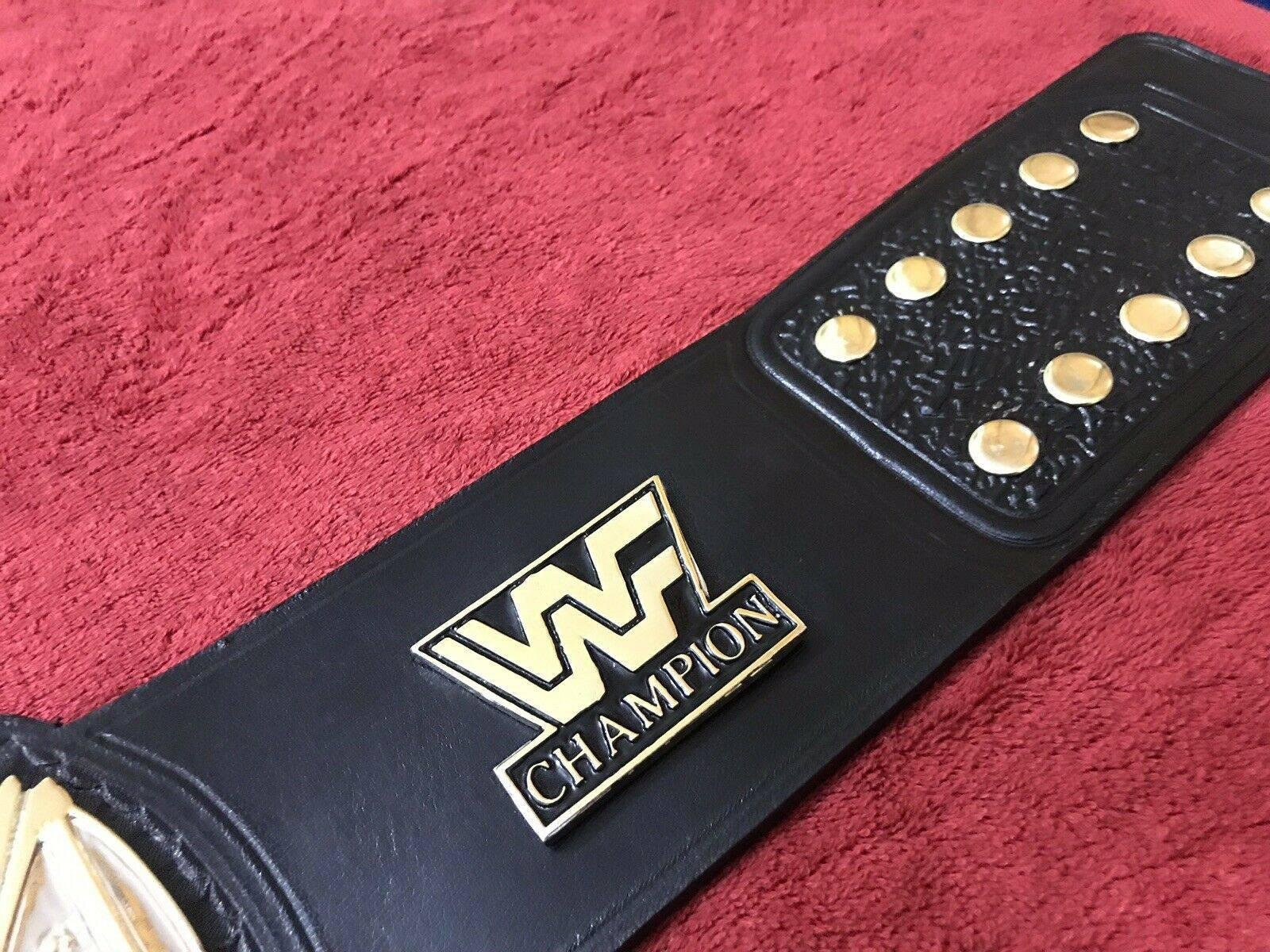 WWF WINGED EAGLE DUAL PLATED 24K GOLD Championship Title Belt - Image 7
