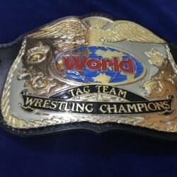 WWF WORLD TAG TEAM DUAL PLATED 24K GOLD Zinc Championship Belt 4 - Championshipbeltmaker