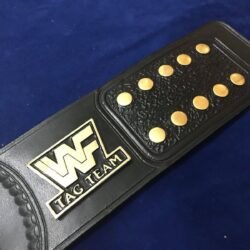 WWF WORLD TAG TEAM DUAL PLATED 24K GOLD Zinc Championship Belt 7 - Championshipbeltmaker