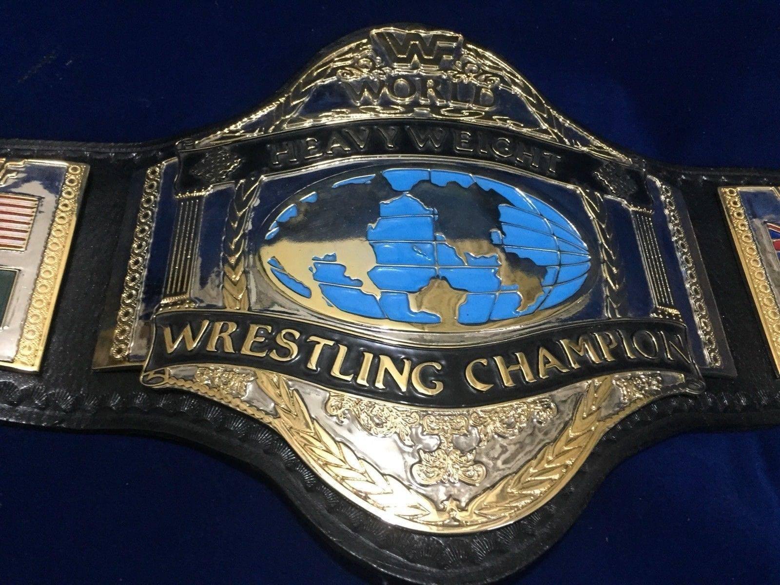 WWF HULK HOGAN 86 24K GOLD Championship Belt - Image 2