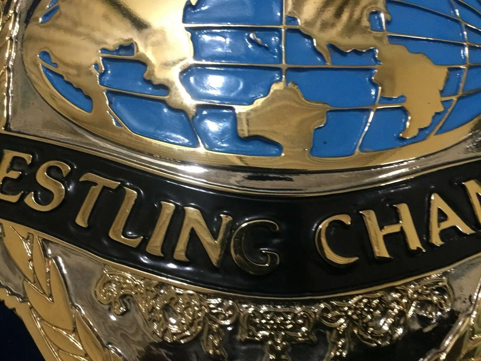 WWF HULK HOGAN 86 24K GOLD Championship Belt - Image 3