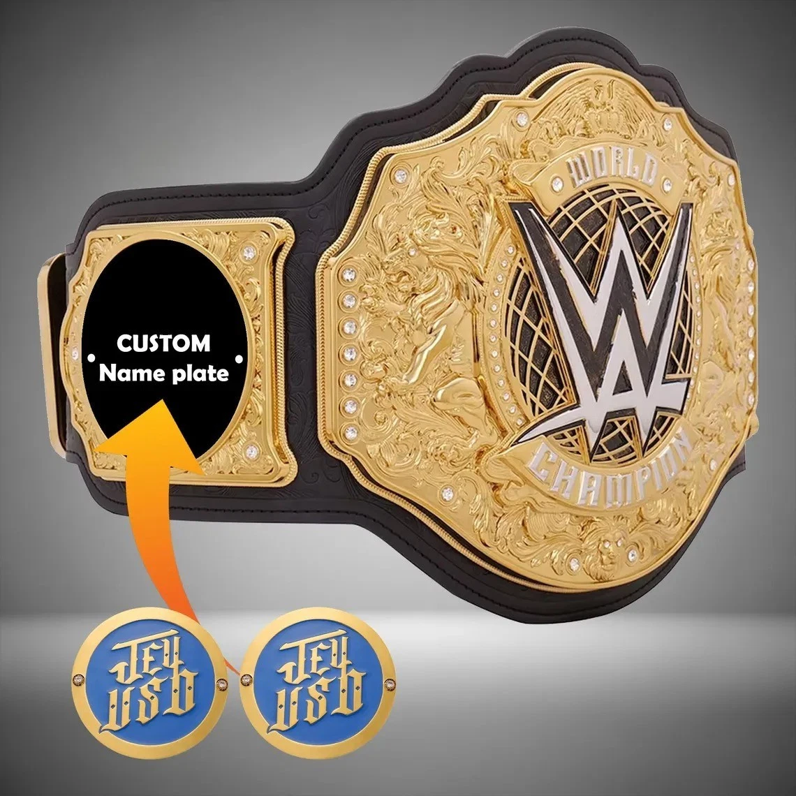 Custom World Heavyweight Championship Replica Belt 2