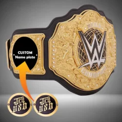 Custom World Heavyweight Championship Replica Belt