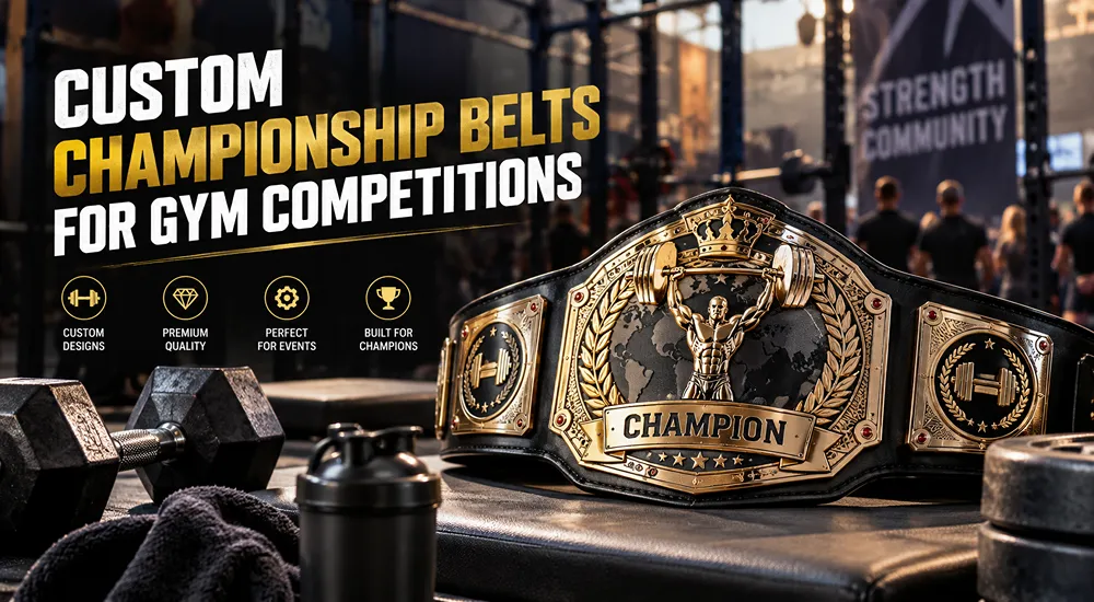 Custom Championship Belts for Gym Competitions: 2026 Ultimate Guide